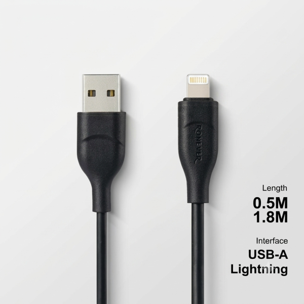 【Ronever】USB-Lightning 充電傳輸線0.5M 