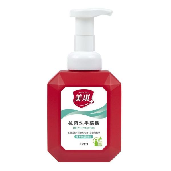 【美琪】抗菌洗手慕斯淨味防護配方500ml 