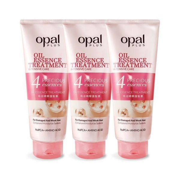 【OPAL 澳寶】PLUS 焗油精華護髮素 400ml 三條優惠組 