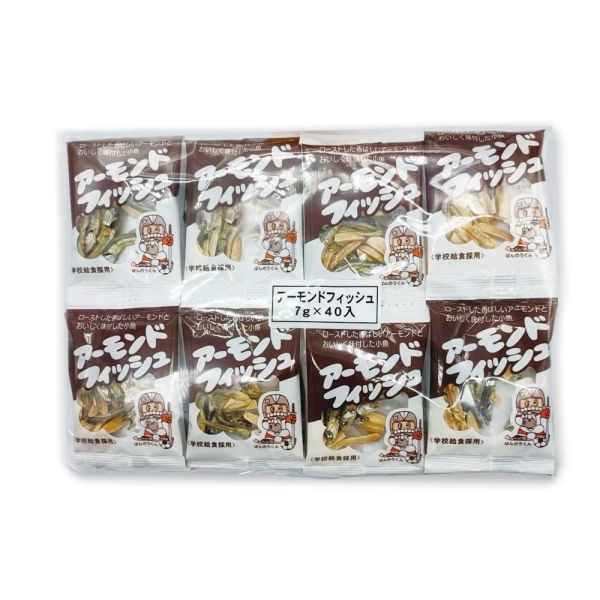 《日本》Fujisawa杏仁小魚乾40包280g 
