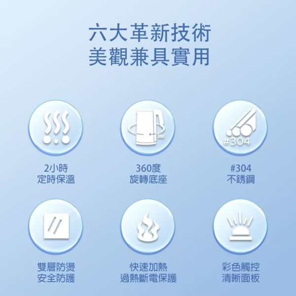【LAPOLO】1.7L微電腦定時保溫快煮壺 