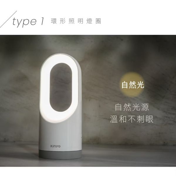 【KINYO】多功能LED手電筒露營燈 