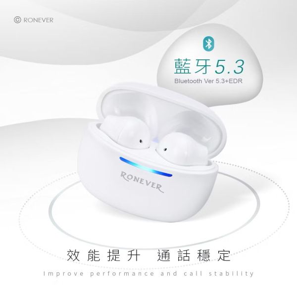 高質感超輕巧藍牙耳機兩色 