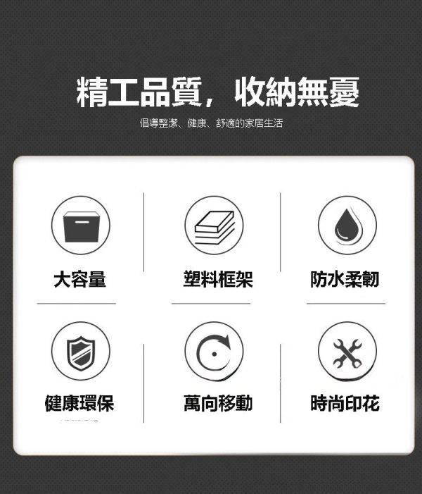 三個分類收納籃 