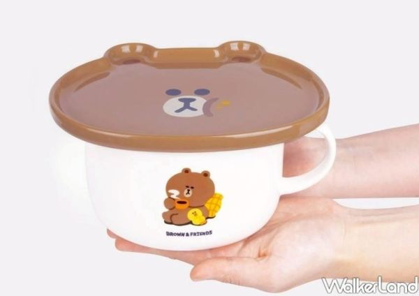 BROWN & FRIENDS日常生活湯杯・湯蓋組 