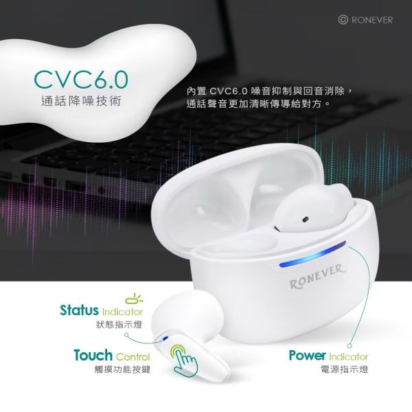 高質感超輕巧藍牙耳機兩色 