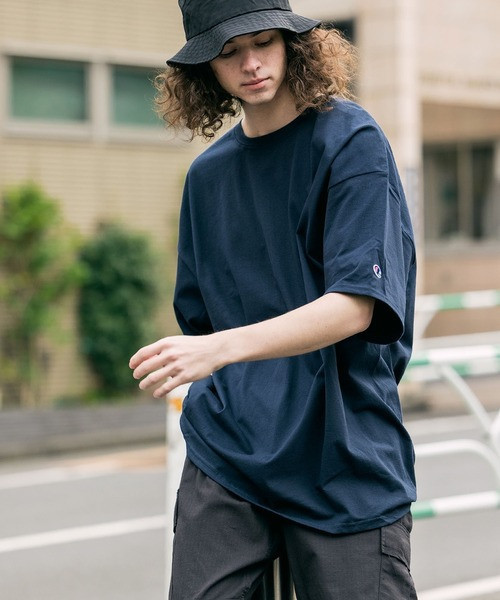Champion USA Line Basic T425 6.1oz 美國圓筒素Tee 
