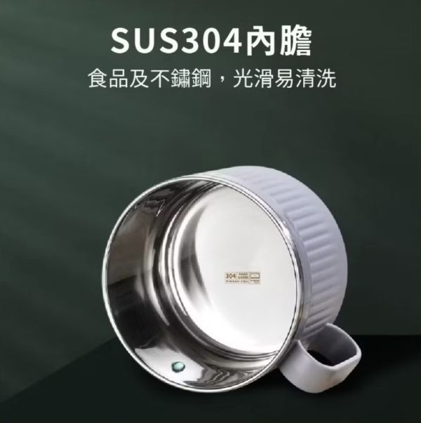 304不鏽鋼泡麵碗三色 