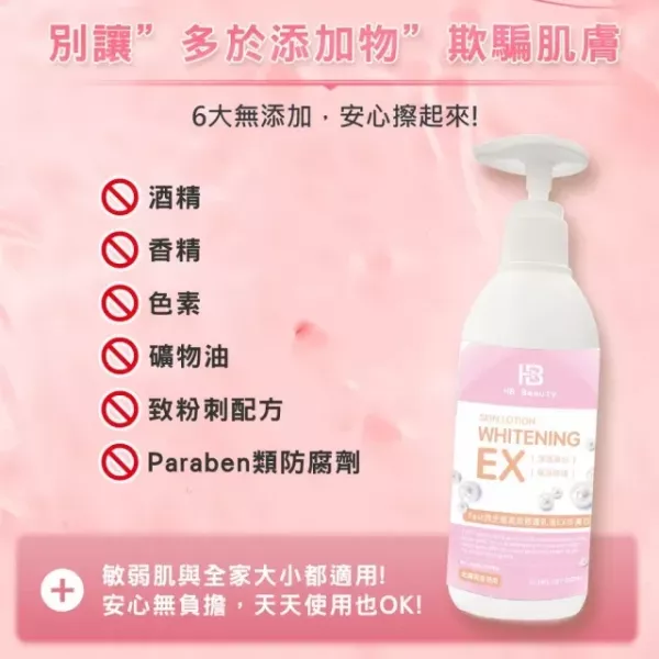 【HB Beauty】24H微生態超能修護乳液EX珍美白買一送一 