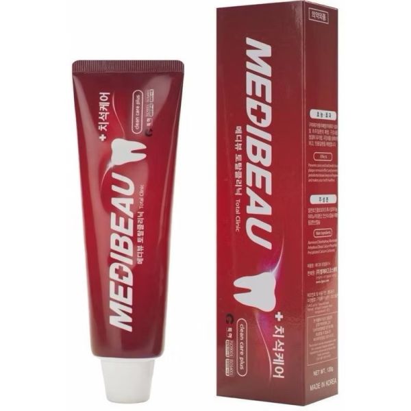 【韓國】MEDIBEAU 牙膏(紅)120g 