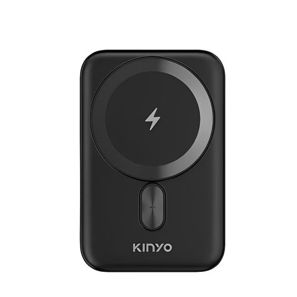 【KINYO】5000mAh小磁片超薄磁吸無線充 