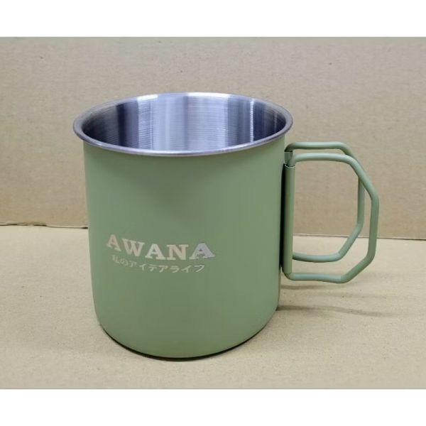 【AWANA】馬卡龍辦公杯/真空咖啡杯370ml四色 