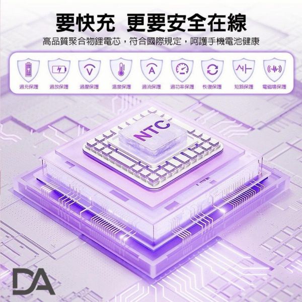 DA小電寶 迷你雙線快充行動電源 