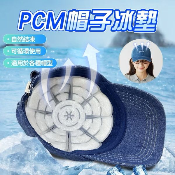 《日本》黑科技冰感帽墊 