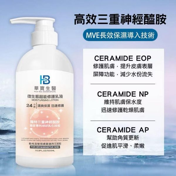 HB Beauty Fast微生態高效修護乳液500ml 