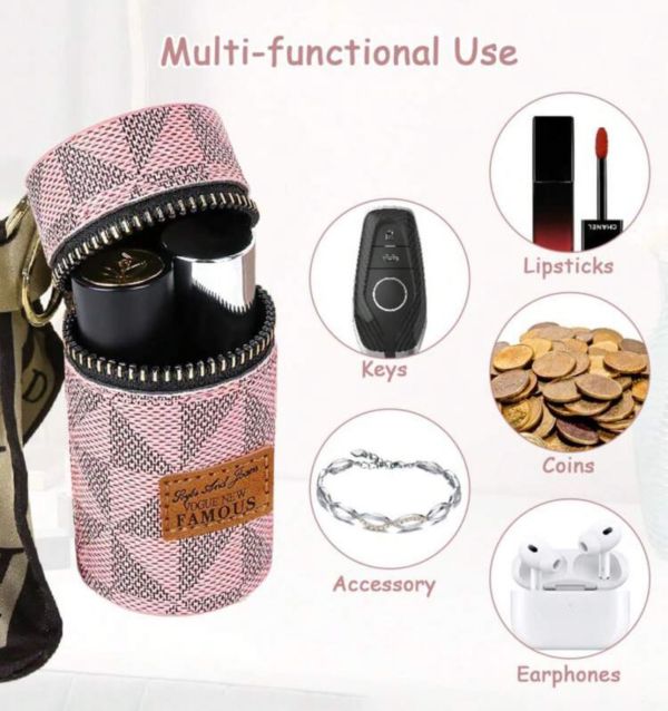 復古圓桶掛飾小包 