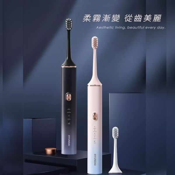 【HYUNDAI】超高頻電動牙刷送刷頭乙組 