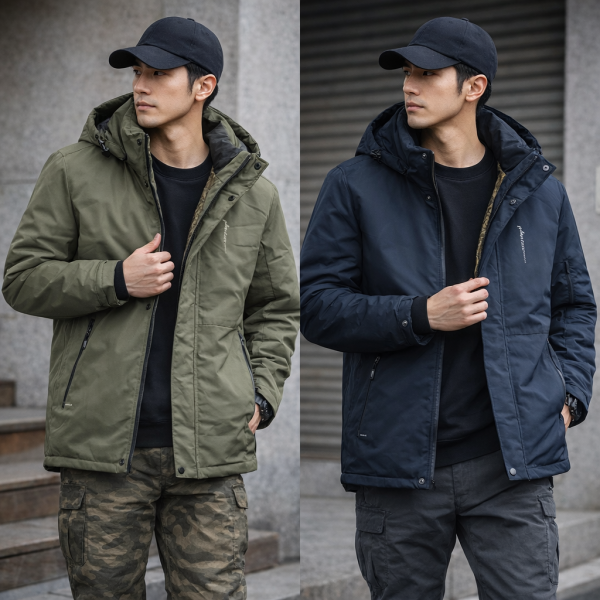 【過季最後一件】鋁點石墨烯保暖防潑水外套-軍綠4XL 