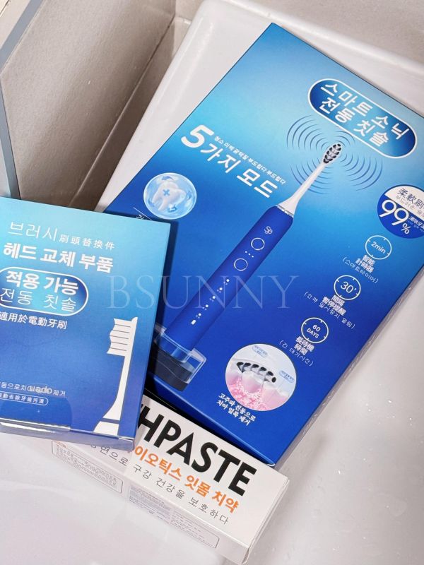 智能電動牙刷組-白 