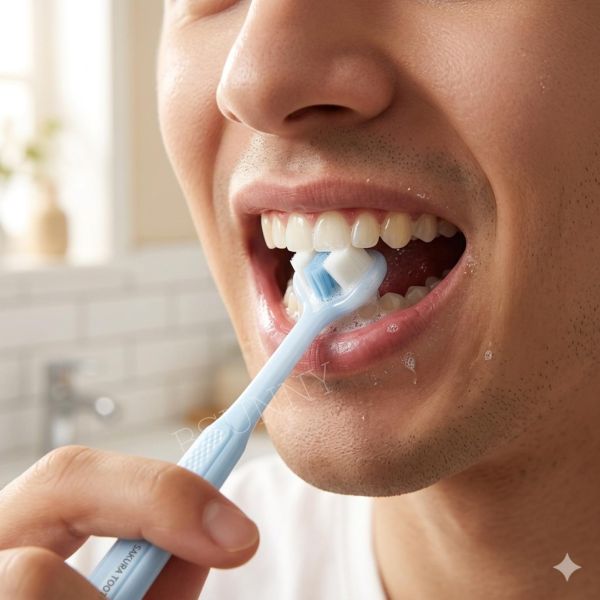 獨立包裝三面包覆軟毛牙刷 