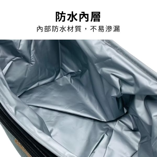 防水方形保溫保冰袋15L-灰 