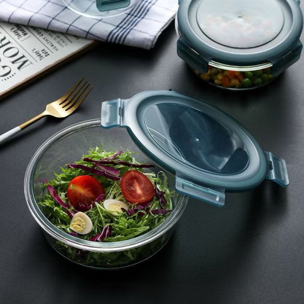 玻璃保鮮盒三件組 