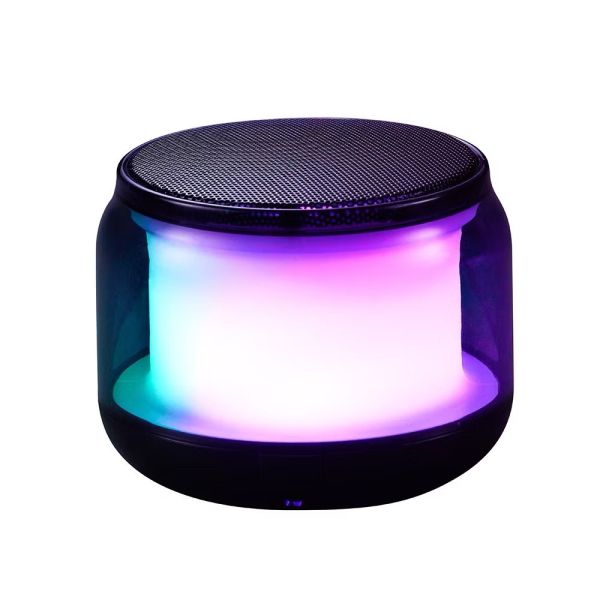 【KINYO】藍牙炫彩小喇叭(可串聯) 