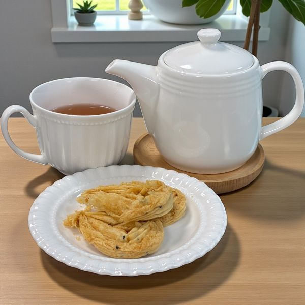 【原味芝麻蛋捲】 多層次的酥脆口感,香氣濃郁,口感酥脆