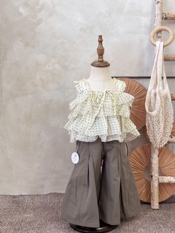 海島風渡假波點背心 