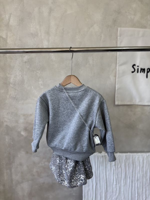 蝴蝶結亮片大學亮片短裙套裝(含銀色小包) 