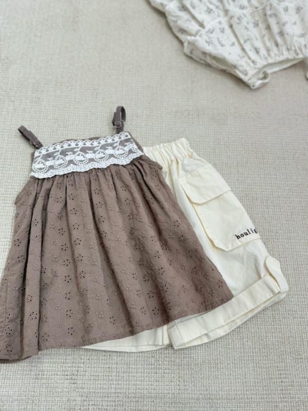 氣質蕾絲提花可調節肩帶背心(超美) 