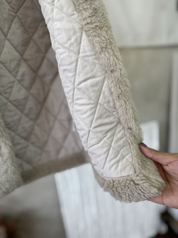 歐尼超軟毛毛中長款背心 