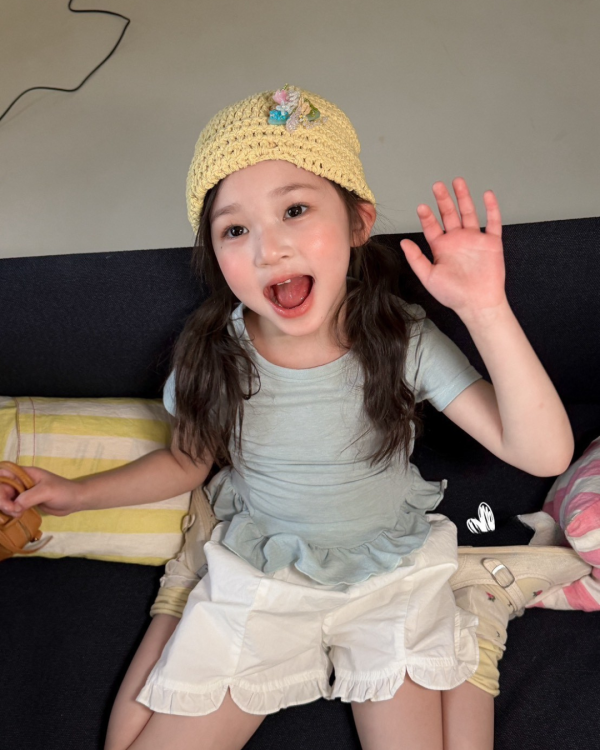 辣辣貼身花邊收腰棉Ｔ(超可愛) 