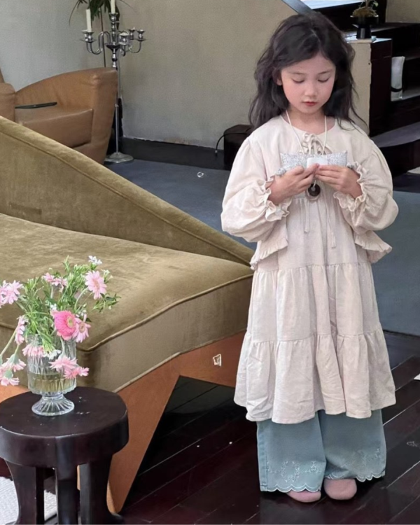 兩件套！優雅氣質提花外套背心連身裙套組 