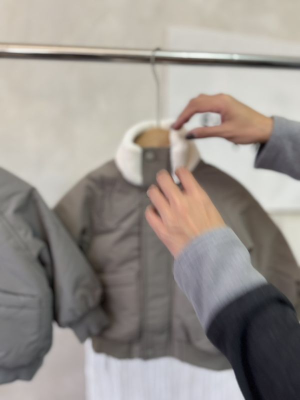 質感防風保暖刷毛拉鍊外套 