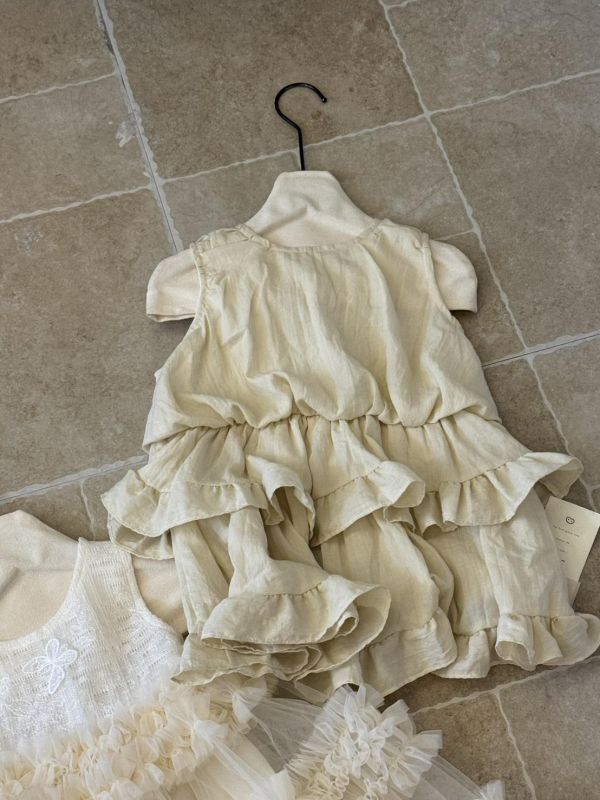 好美浪漫蛋糕花邊洋裝 