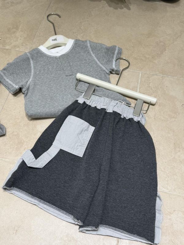 超特別！不規則拼色棉褲 