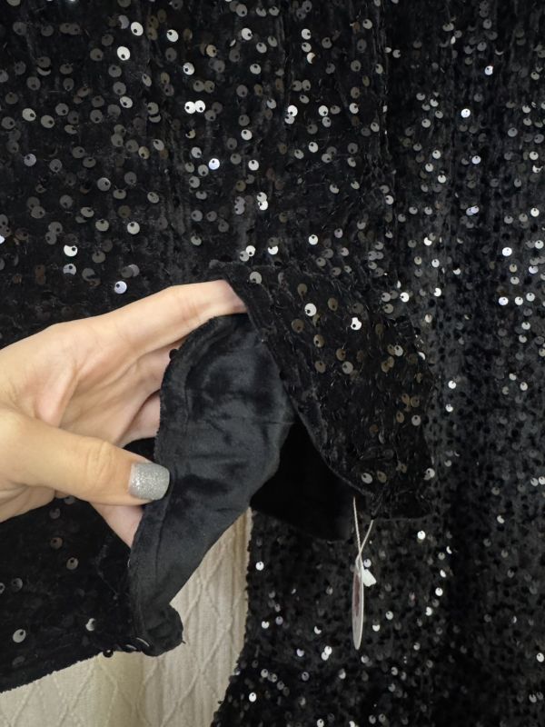 母女同款閃亮登場加絨亮片魚尾半裙 