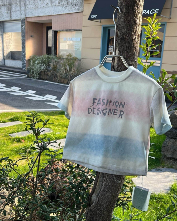 一起去海邊彩虹暈染T 