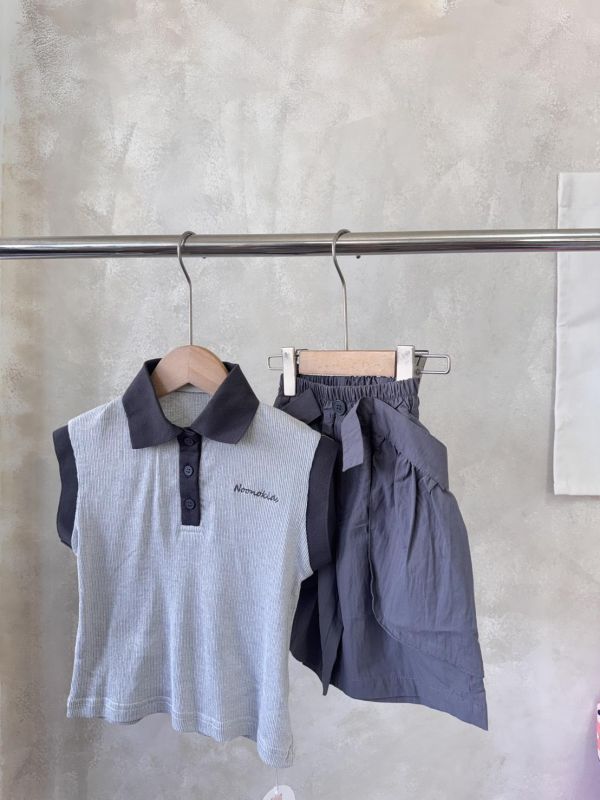 立體側口袋短褲 