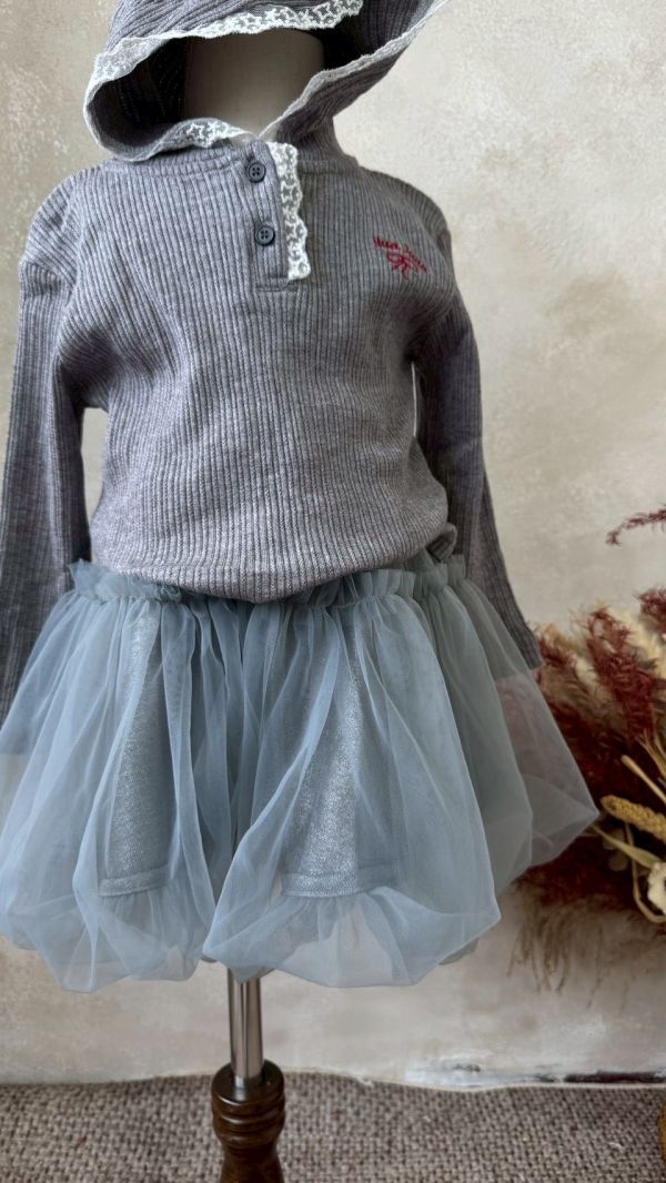 仙氣女孩都該有的網紗半裙 