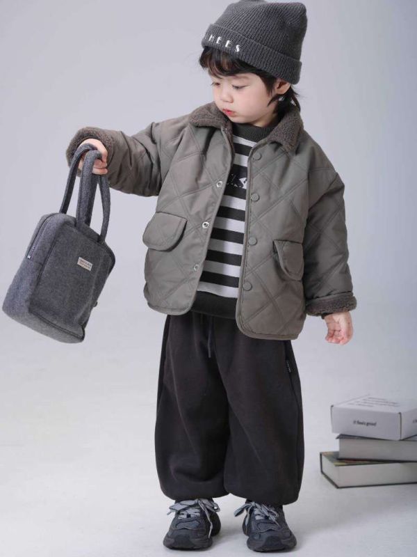 雙面穿！日系質感鋪棉保暖外套 