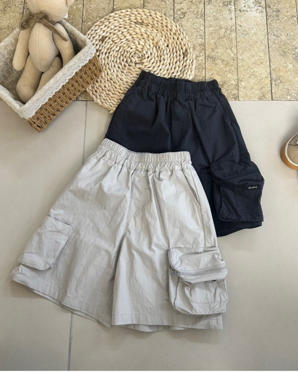 不一樣的立體口袋工裝褲 