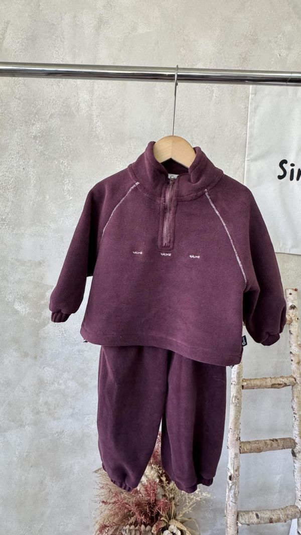 勃根地紅超親膚休閒套裝 