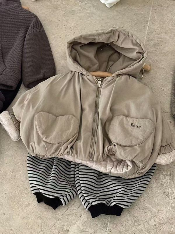 一件過冬！日系鋪棉加厚連帽外套 