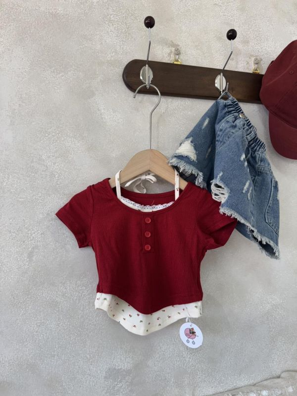 辣辣個性刷破抽鬚短褲 