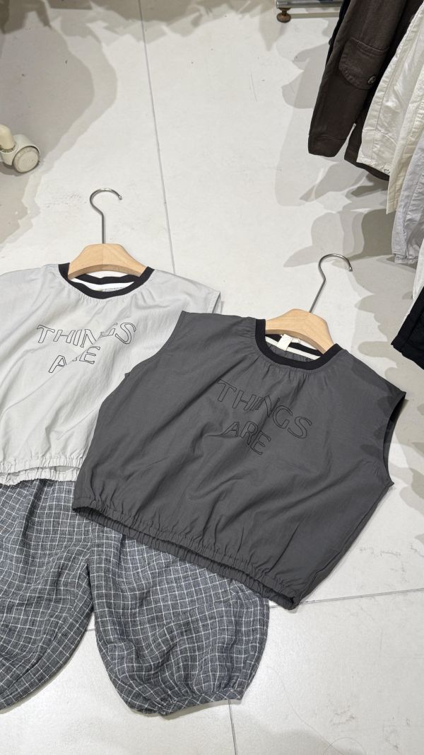 小標超親膚格子長褲 