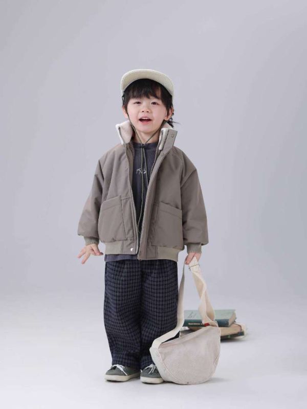 質感防風保暖刷毛拉鍊外套 