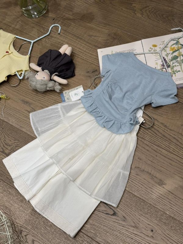 心動款～浪漫紗紗襯紗裙寬褲 