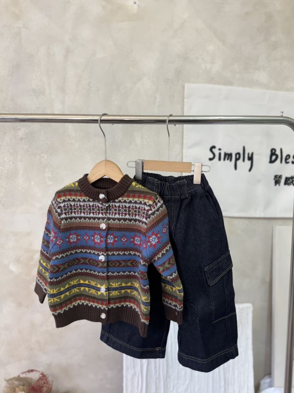 男女同款！費爾島針織上衣/外套 